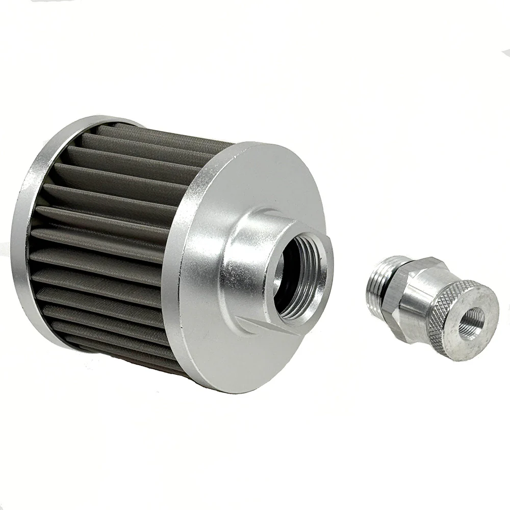 Large Oil Catch Tank With Filter 1.5Ltr - Image 3