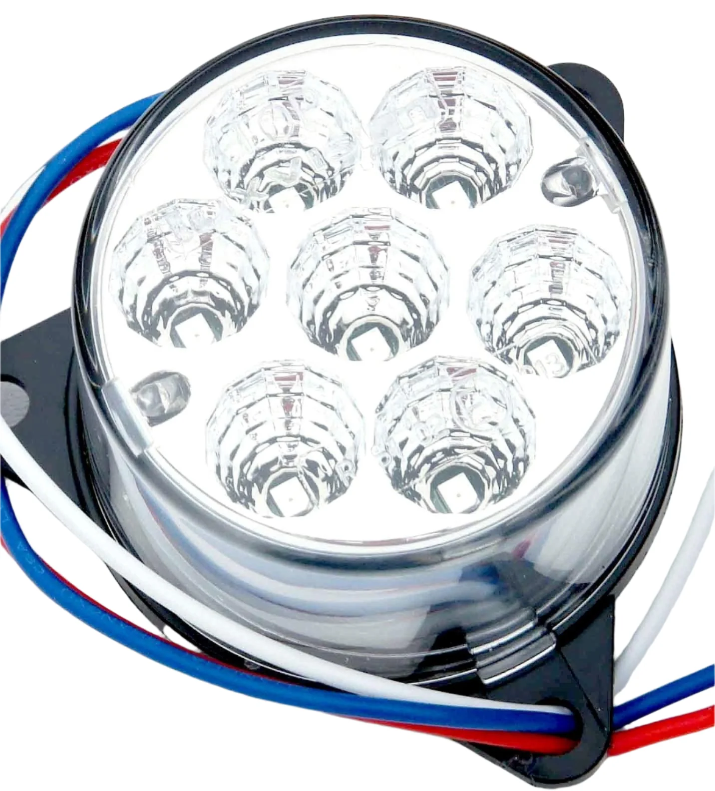 LED 55mm Stop/Tail Clear Lens Pair