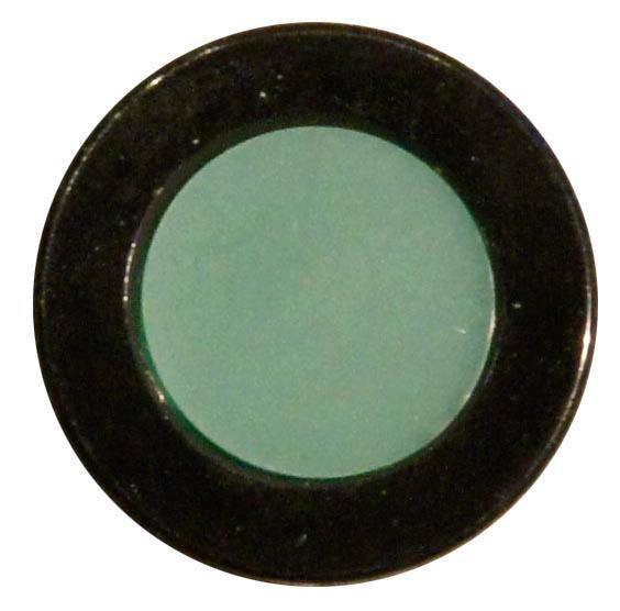 LED Black Bezel Warning Light GREEN