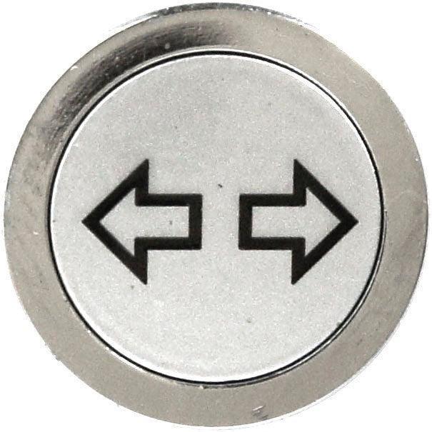 Flush Bezel Chrome LED Warning Light Double Indicator - Image 2