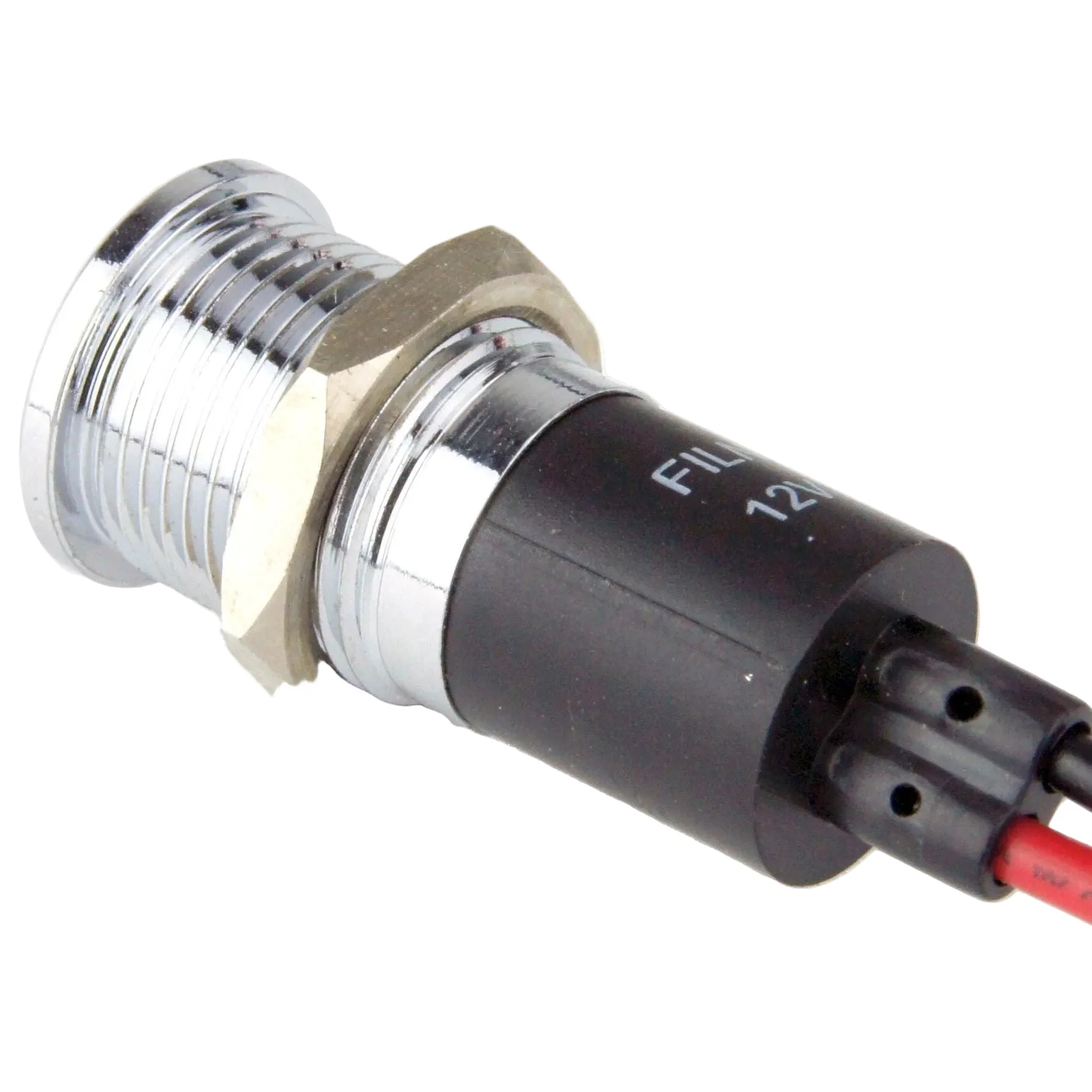 Flush Bezel Chrome LED Warning Light Hazard - Image 4