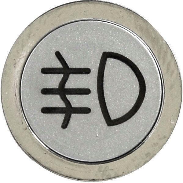 Flush Bezel Chrome LED Warning Rear Fog - Image 2