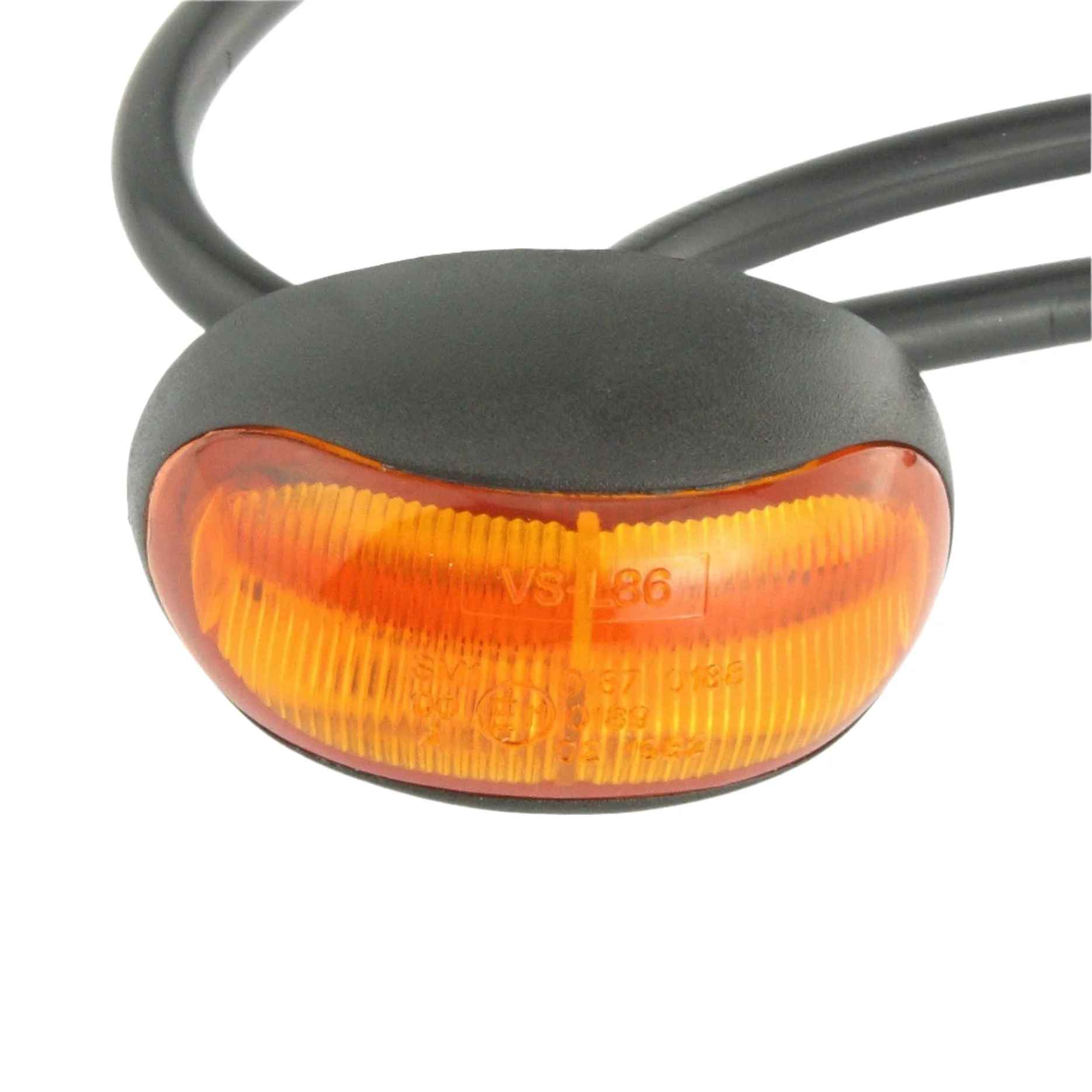 LED Domed Light 'E'11 Marked Amber Indicator 56mm - Image 3