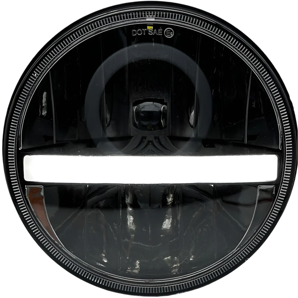 LED Replacement 7" Headlamp With Driving Light and Amber Indicator - Image 2