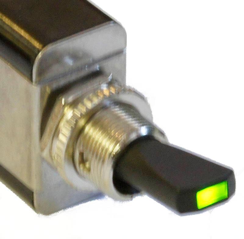 LED Illuminated Paddle Toggle Switch - 3 Colours - Image 10
