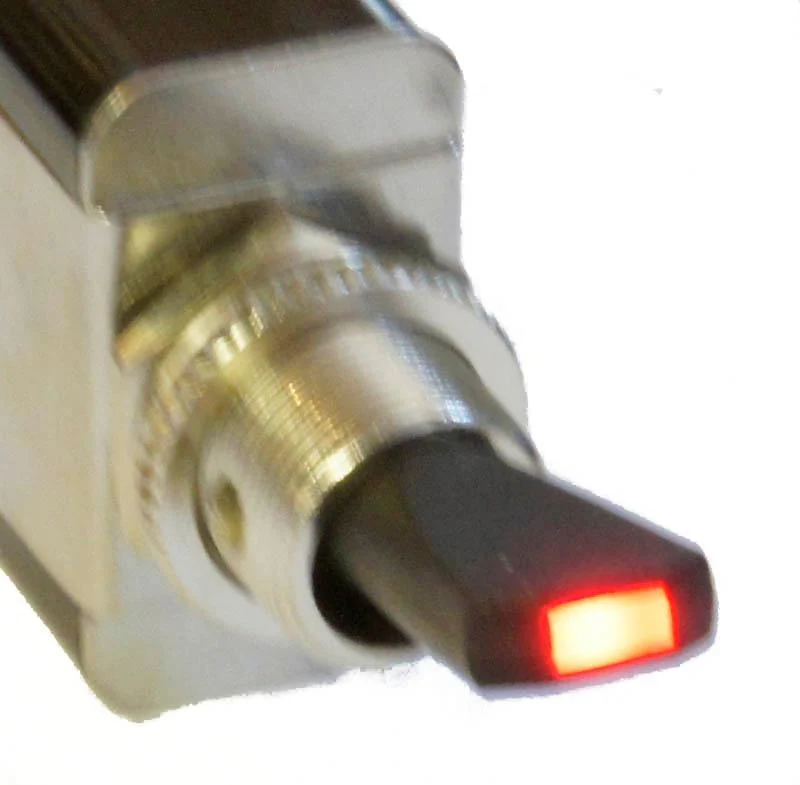LED Illuminated Paddle Toggle Switch - 3 Colours - Image 4