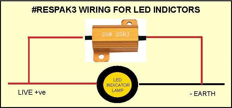 LED Indicator Resistor Pack - Image 3