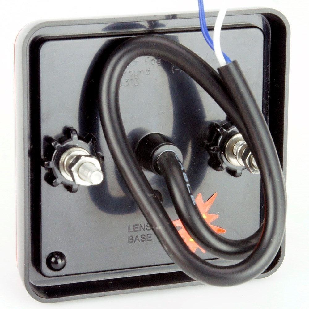 Surface Mount Square LED Rear Fog Light 80 x 80mm - Image 3
