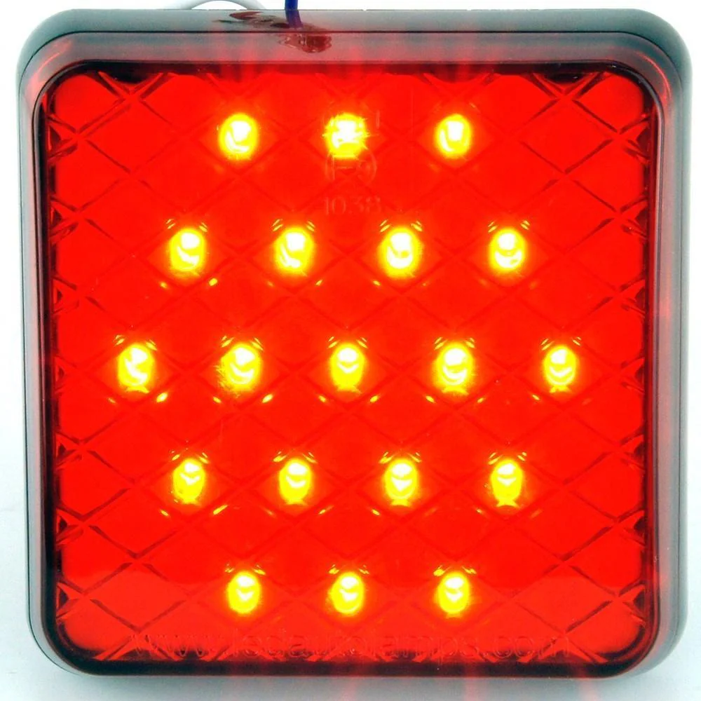 Surface Mount Square LED Rear Fog Light 80 x 80mm - Image 4