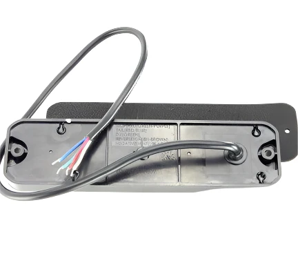 LED Rectangular All-In-One Rear Lamp With Built-In Reflector 190mm - Image 2