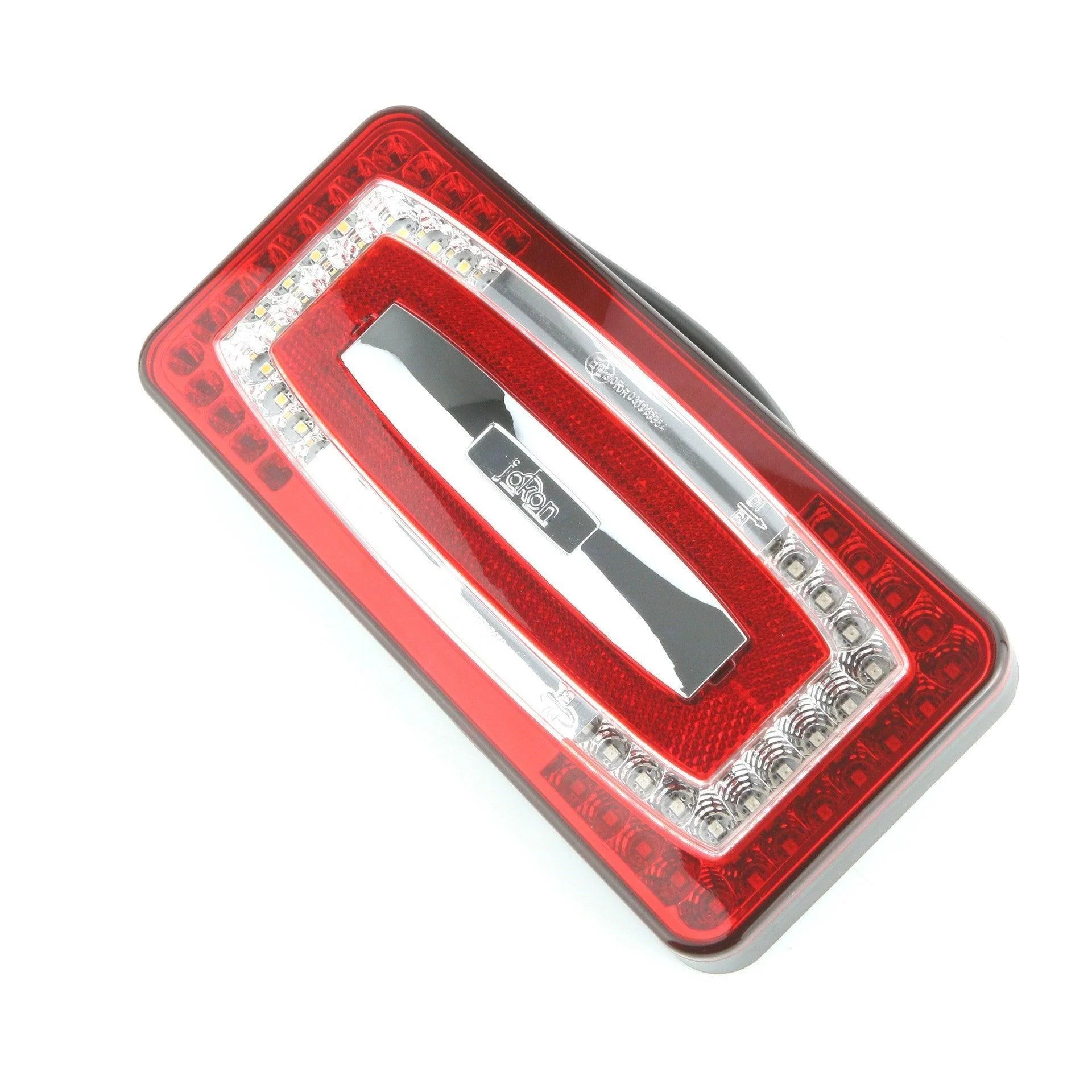 LED Rectangular Rear Light Stop/Tail/Indicator/Rear Fog/Reverse 224mm Pair - Image 2