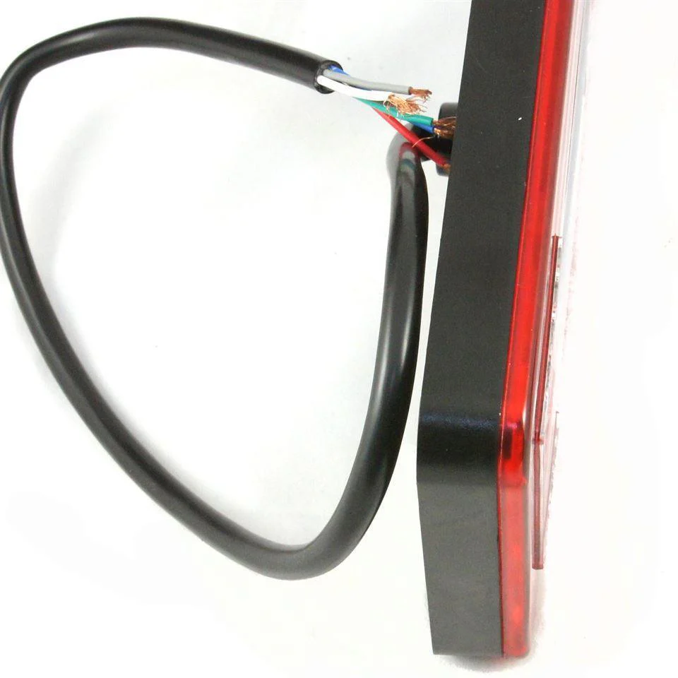 LED Rectangular Rear Light Stop/Tail/Indicator/Rear Fog/Reverse 224mm Pair - Image 4