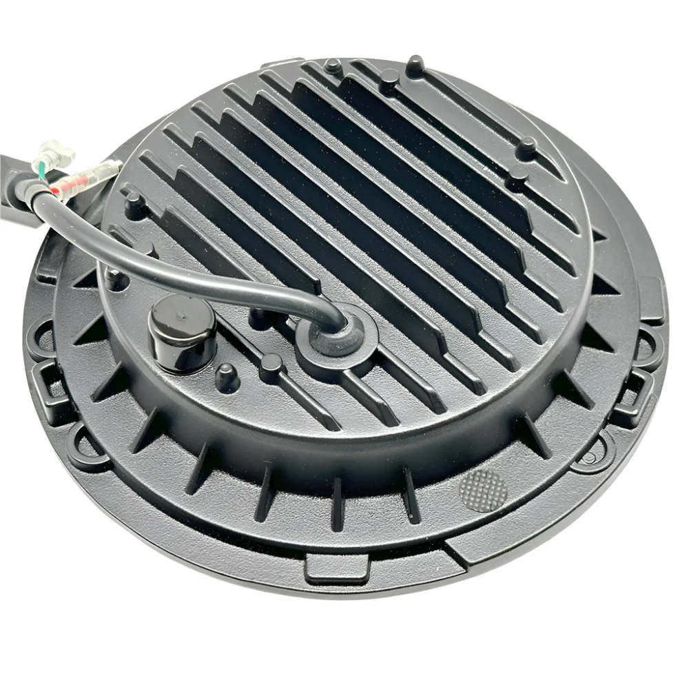 LED Replacement 7" Headlamp With HALO Driving Light and Amber Indicator - Image 3