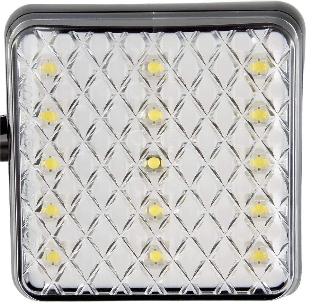 Surface Mount Square LED Reverse Light 80 x 80mm