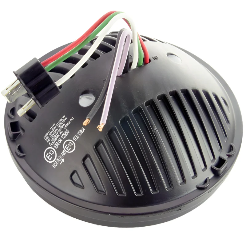 LED 'STEALTH' Headlamp 7" Pair - Image 2