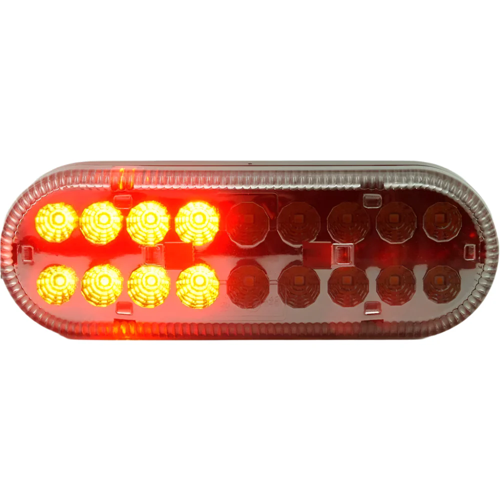 LED Stop / Tail / Indicator Clear Lens 165mm - Image 6