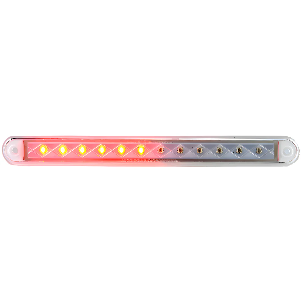 LED Strip Stop/Tail/Indicator Light 237mm White - Image 2