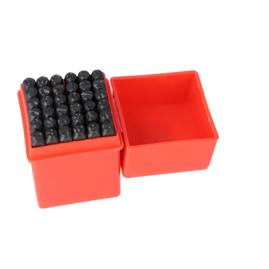 Letter & Number Stamp Set 5mm One Box - Image 3