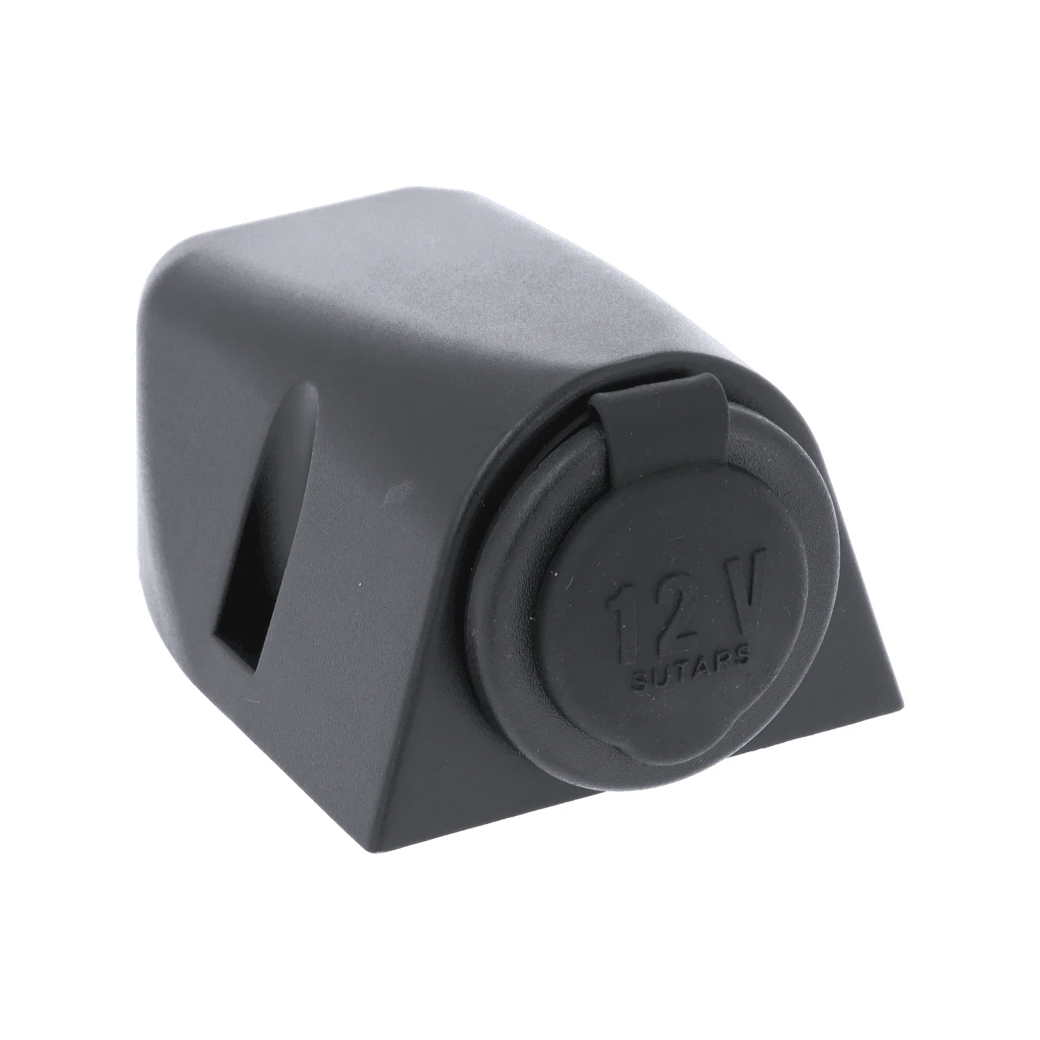 Lighter Power Socket Surface Mount Shrouded Black