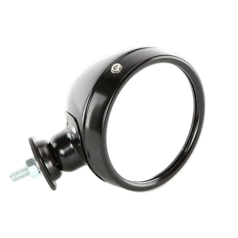 Lightweight Aluminium Gp Mirror Black 100mm - Image 2