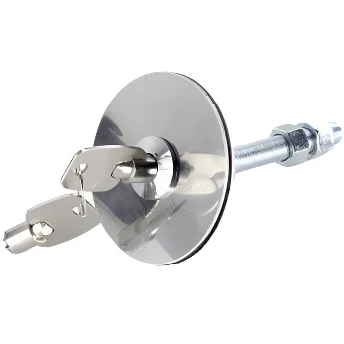 Stainless steel Chrome Locking Bonnet Pin Kit - Image 5