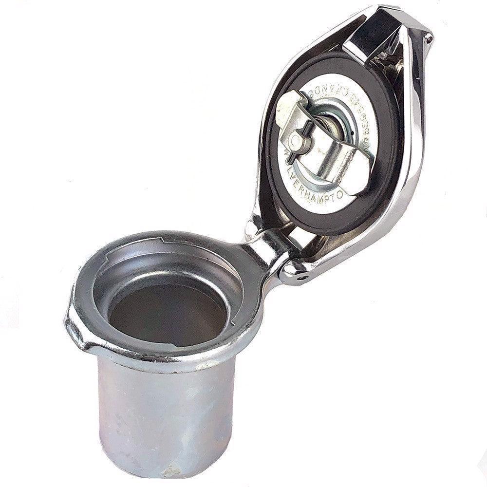 Locking Chrome Fuel Cap Assembly - Image 2