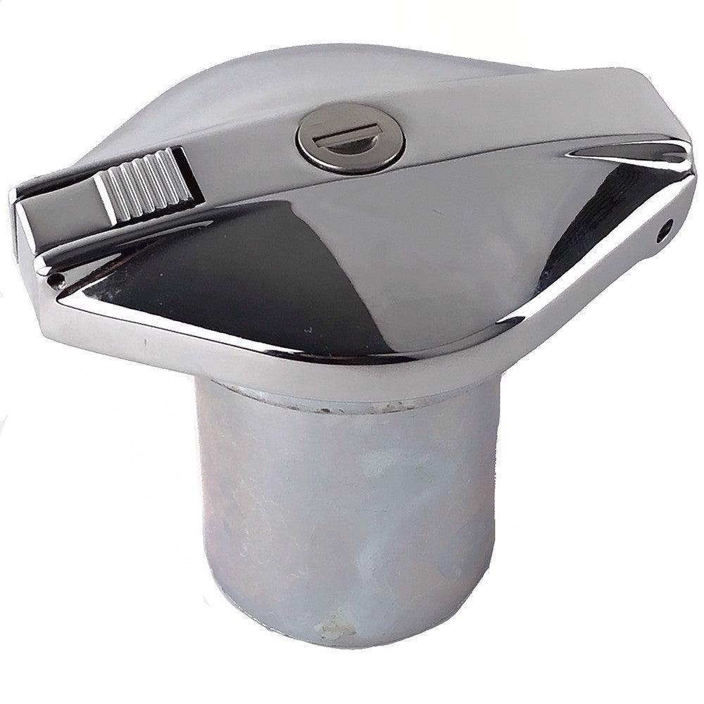 Locking Chrome Fuel Cap Assembly - Image 4