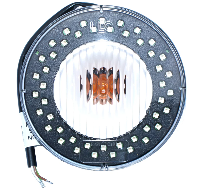 Longlife Bulb And LED Dual Concentric Rear Lamps 102mm