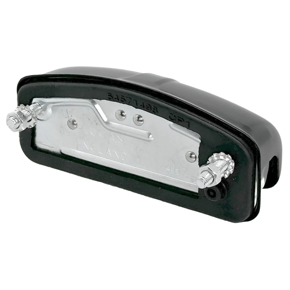 LUCAS 467 Black Rear Number Plate Lamp - Image 3
