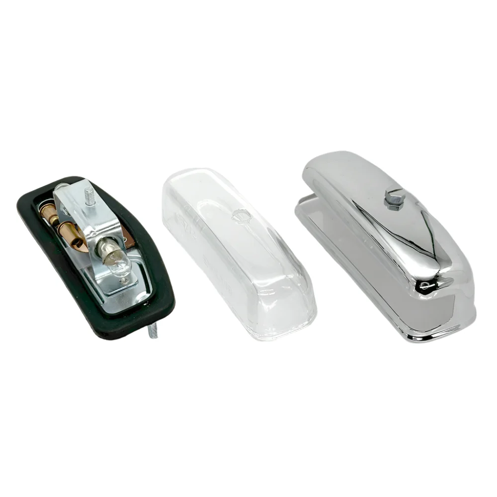 LUCAS 467 Chrome Rear Number Plate Lamp - Image 4