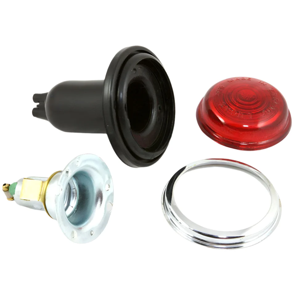 Lucas Glass Lens Classic Stop Tail 73mm Pair - Image 4