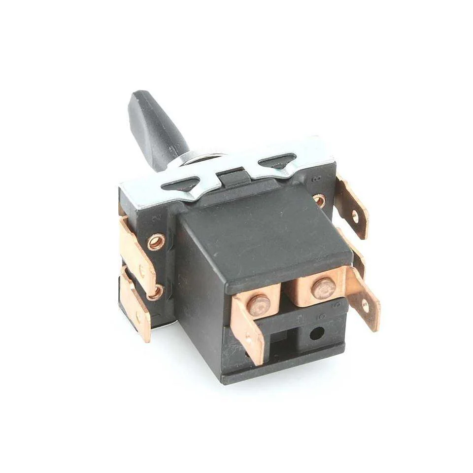 Lucas Style Black Paddle Toggle Switch Off On On - Image 3