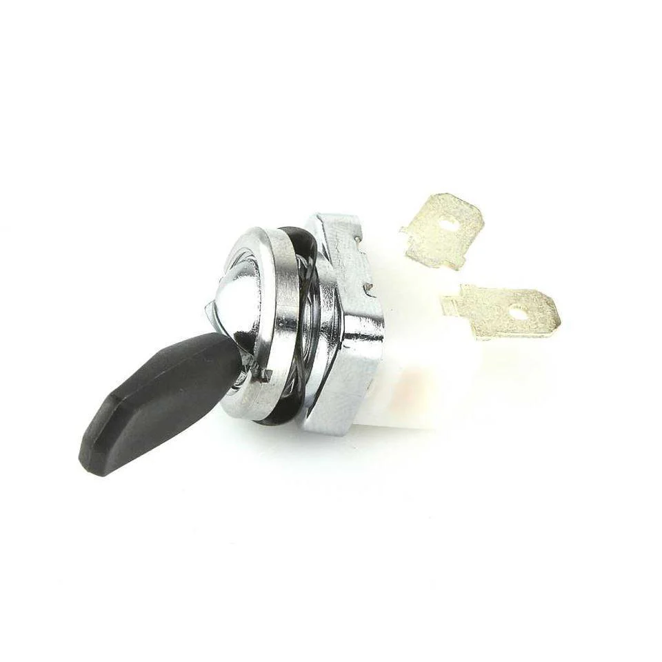 Lucas Style Black Paddle Toggle Switch Off On Spring Return - Image 2