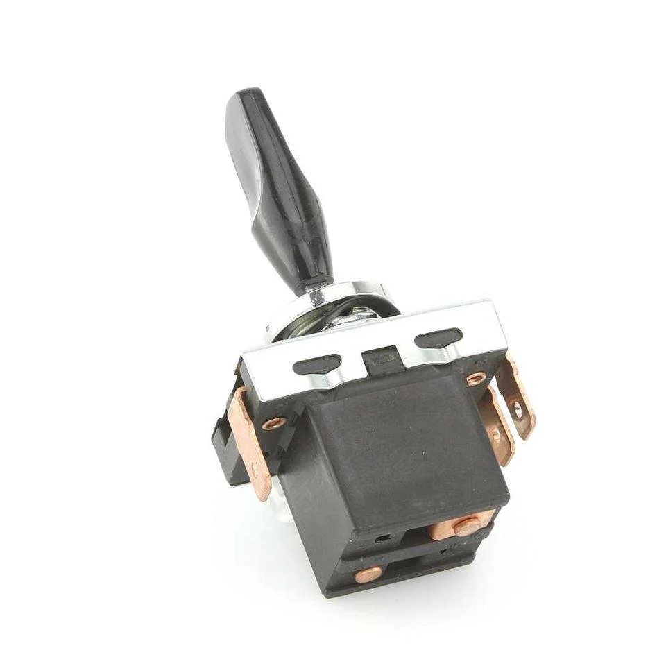 Lucas Style Black Paddle Toggle Switch On Off On - Image 2