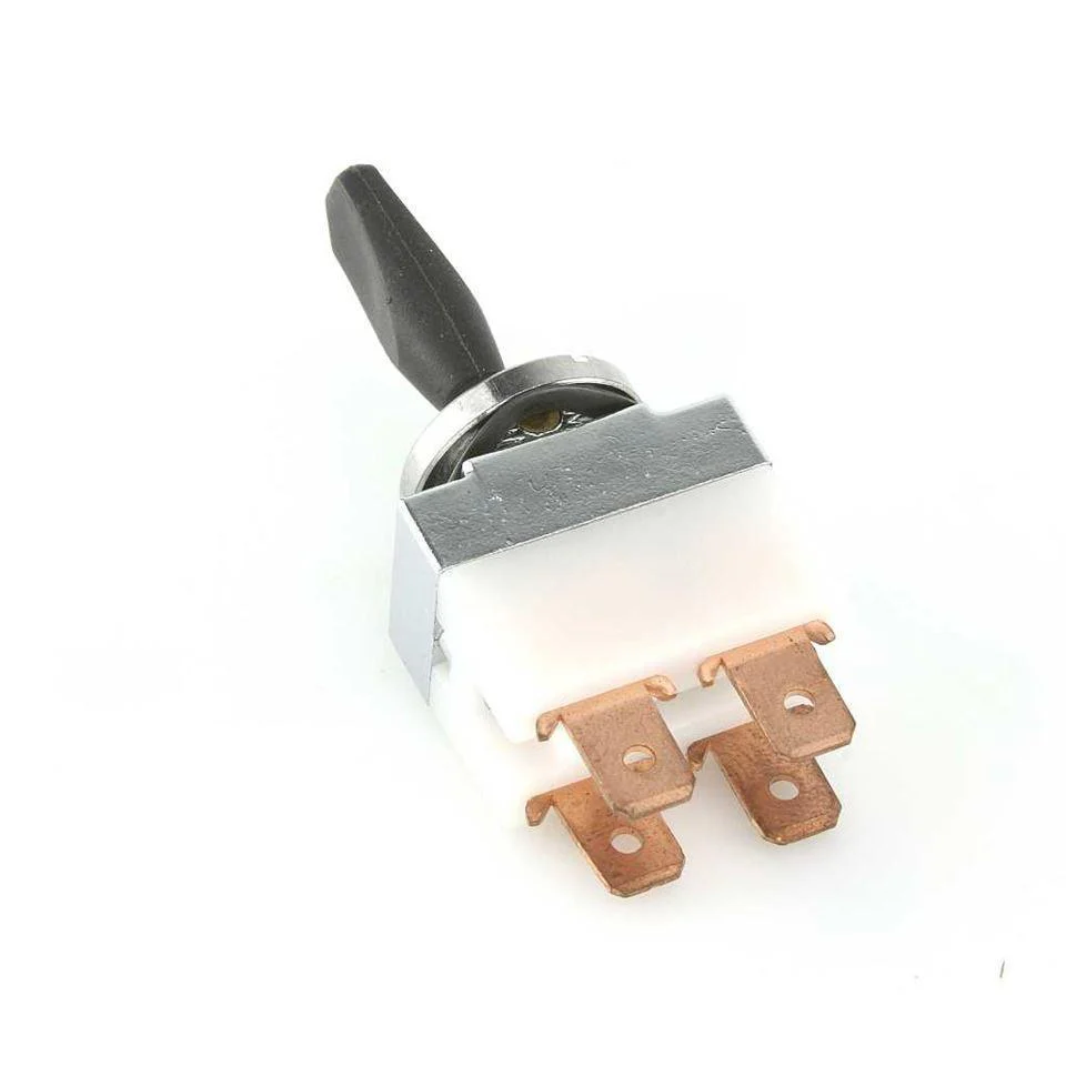 Lucas Style Black Paddle Toggle Switch On On Changeover - Image 2
