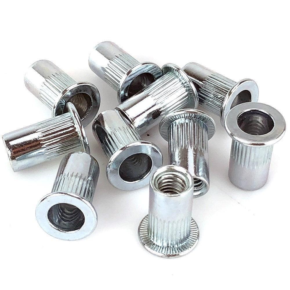 M8 Steel Flat Rivnut Pack Of 10 - Image 2