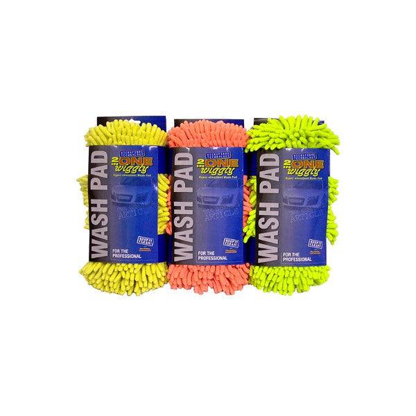 Martin Cox Wiggley 2-in-1 Microfibre Wash Pad/Mitt (Car Wash, Bug Remover)