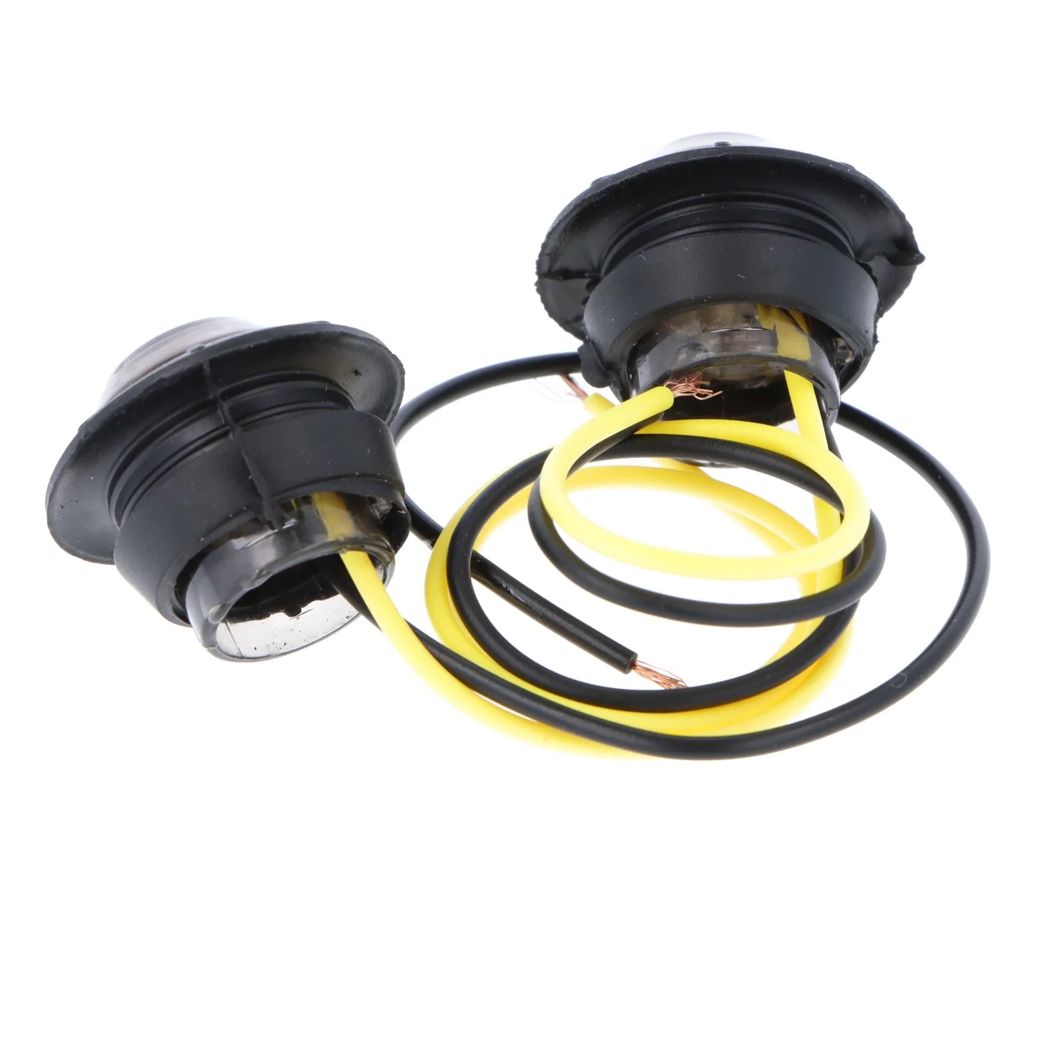 Micro 27mm Round Push in LED Side Repeaters PAIR - Image 4