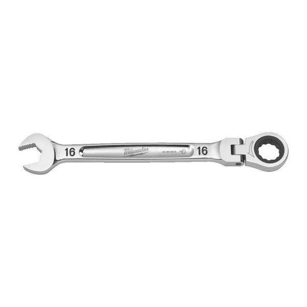 Milwaukee 16mm Max Bite Flexible Head Ratcheting Combination Spanner
