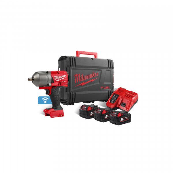 Milwaukee M18 FUEL One-Key 1/2in. Impact Wrench with Battery & Charger