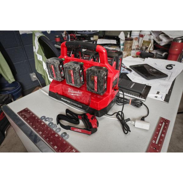 Milwaukee M18 PC6 PACKOUT 6-Bay Rapid Charger