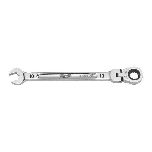 Milwaukee MAX BITE Flexible Head Ratcheting Combination Spanner - Choose Size - Image 13