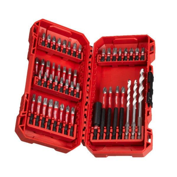 Milwaukee SHOCKWAVE IMPACT DUTY Bit Set (48-Piece) - Heavy-Duty Impact Driver Accessories