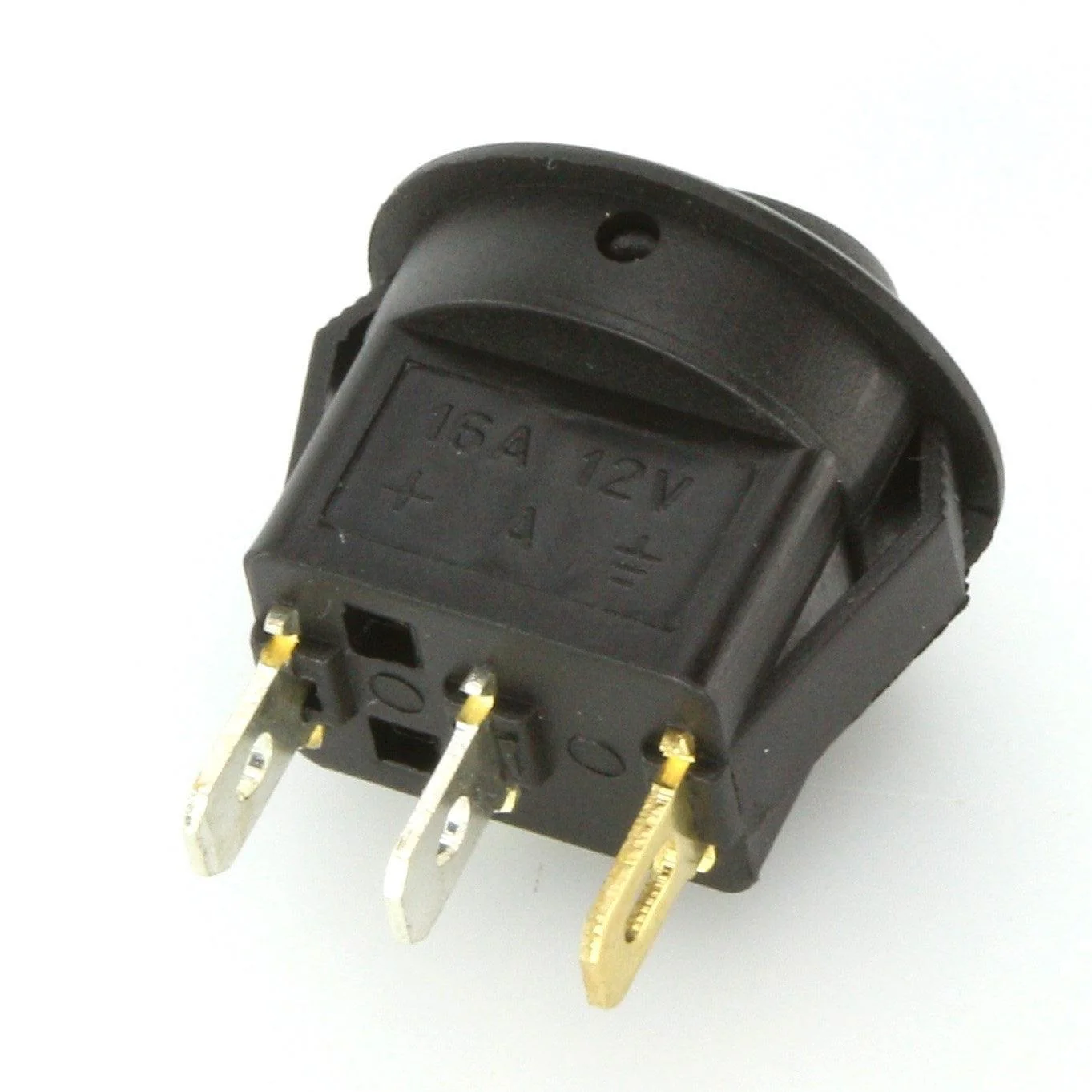 Mini Rocker Switch Illuminated Green - Image 2