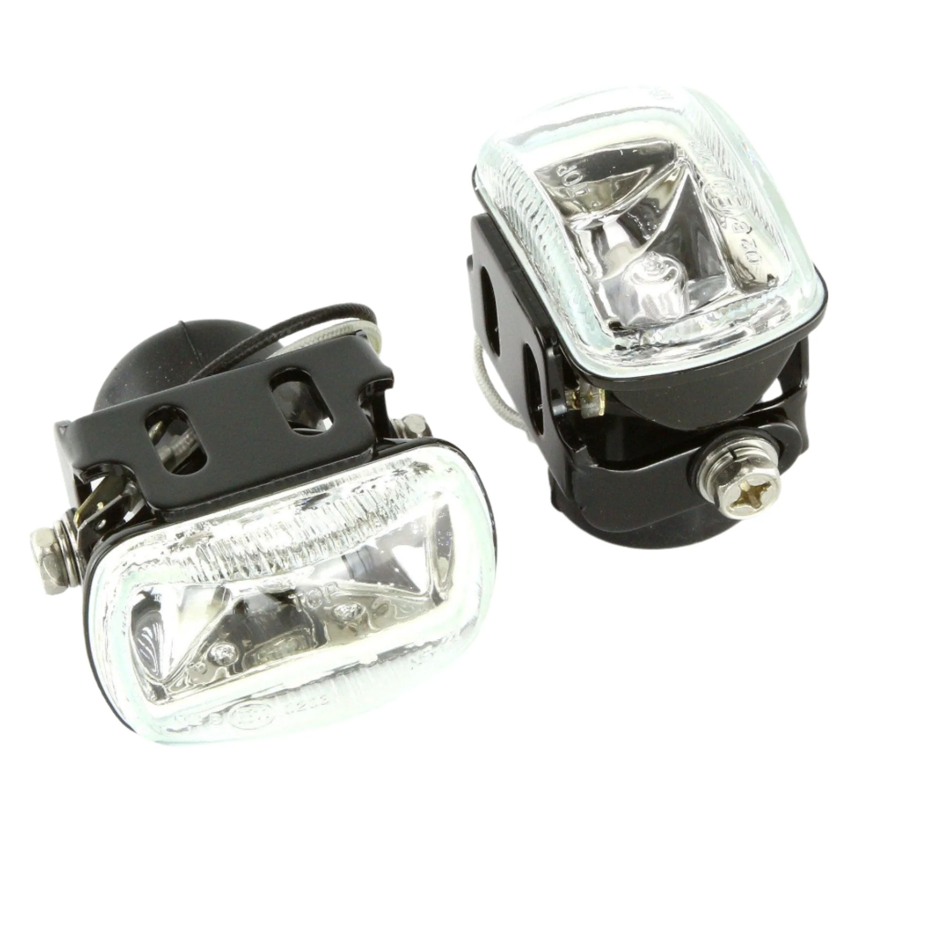 Miniature Fog Lamps Rectangular 60mm Pair