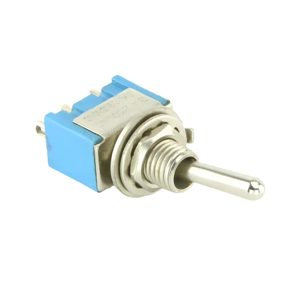 Miniature Chrome Toggle On-On
