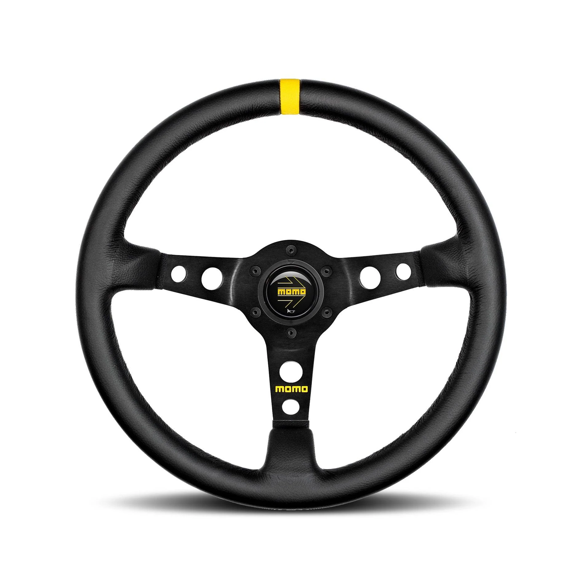 MOMO MOD.07 Leather Steering Wheel - 350mm