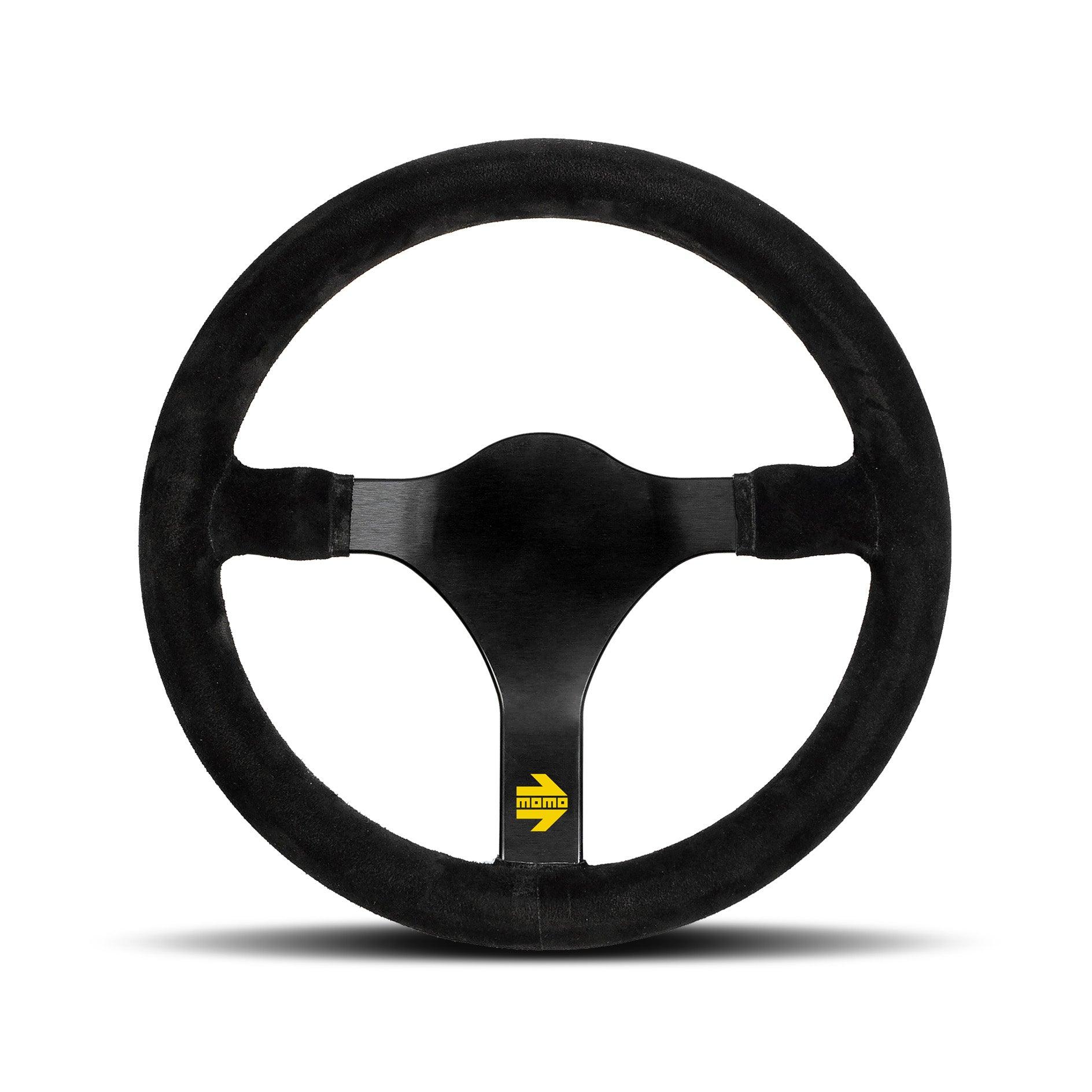 MOMO MOD.31 Racing Steering Wheel - Black Suede 320mm