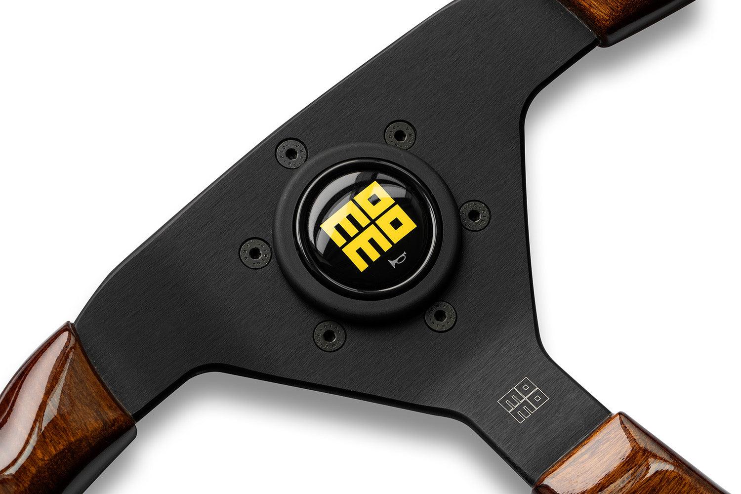MOMO Montecarlo Heritage Wood Steering Wheel 350mm - Image 4