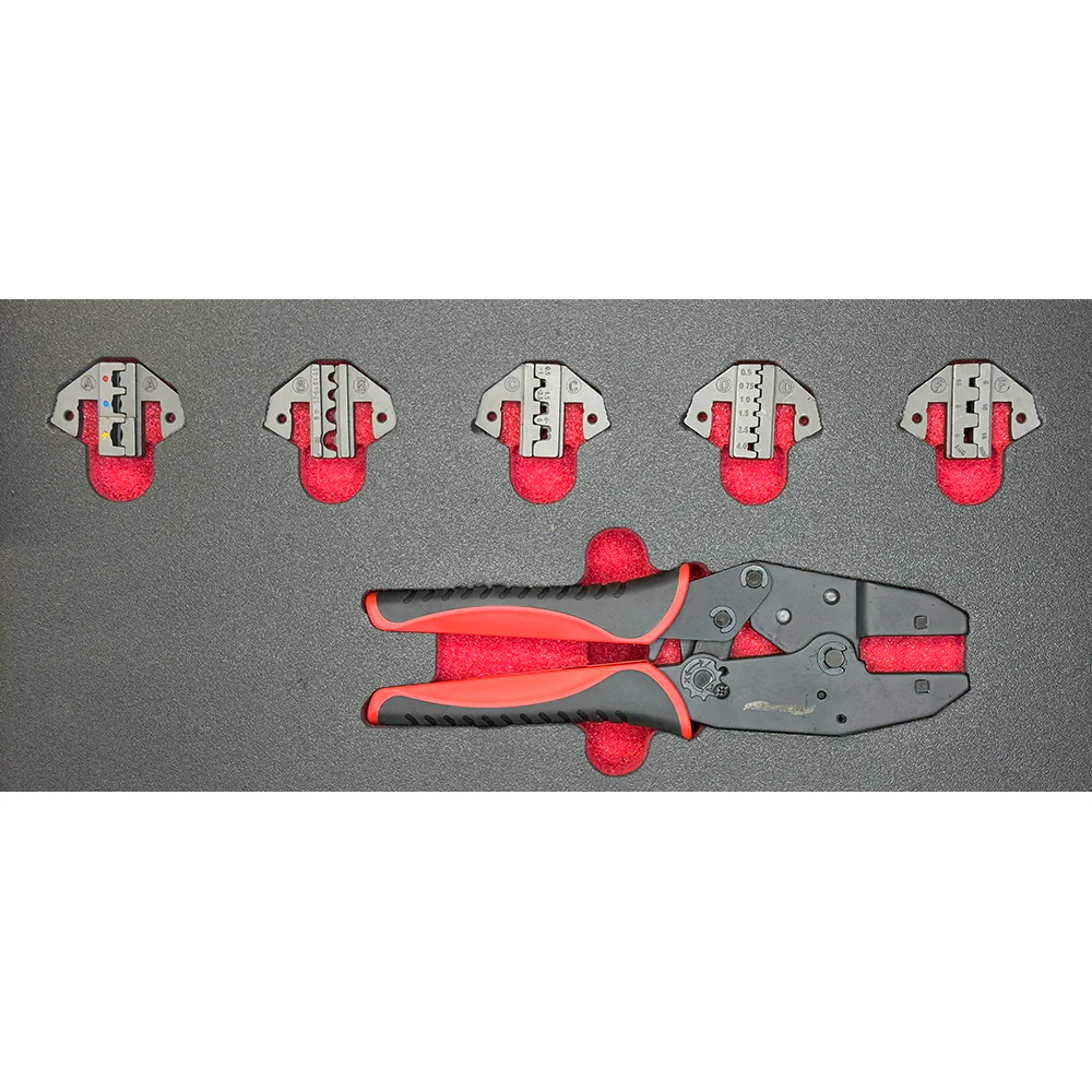 Multi-Jaw Crimping Tool Kit With Case - Image 3